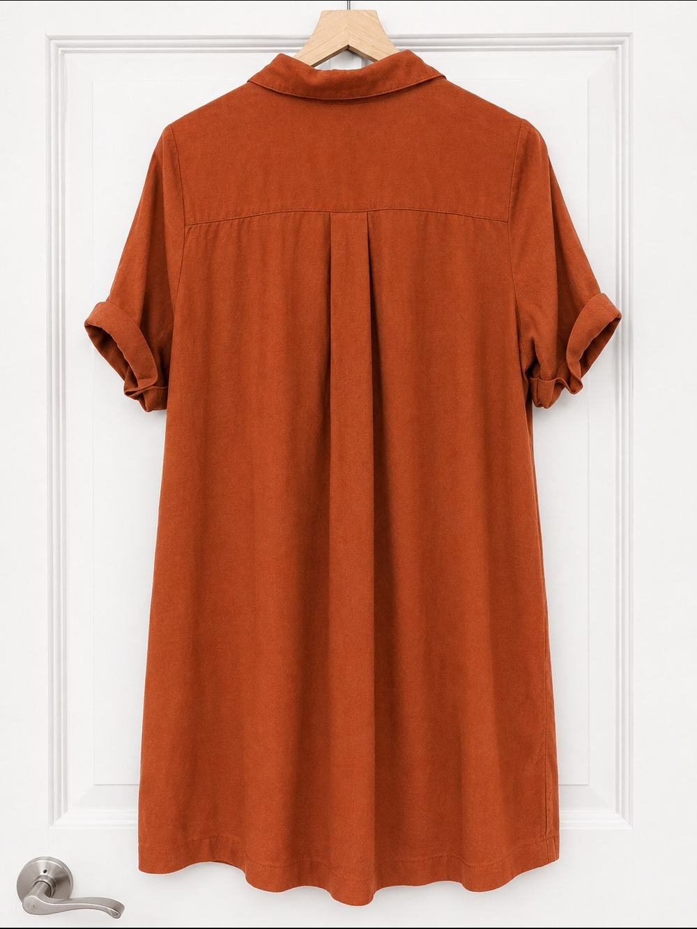 Old Navy Button-Front Shirt Dress - Picture 3 of 5